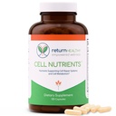Zellnährstoffe | Fördert Zell- und Membranreparatur & Zellstoffmetabolismus | Hilft, Tick-Borne Infektionen zu bekämpfen & More | Mitochondriale Ergänzungen | Non-GMO, Vegan, 120 Kappen