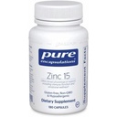 Pure Encapsulations Zinc 15 180 caps