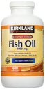 Kirkland Signature Natural Fish Oil Konzentrat mit Omega-3 Fettsäuren - 400 Softgels (Pack von 2)