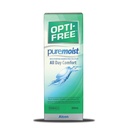 Opti‑Free PureMoist Contact Lens Solution | Clean, Rinse, Disinfect, re-condition & store | 300 ml | From Alcon