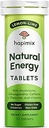 Natürliche Energie Brausetabletten | Lemon-Lime mit natürlichem Koffein, Lion's Mane & Electrolytes | 8 Leistungsstarke Adaptogene mit 50mg Koffein | löst in Wasser | 10 Servierungen