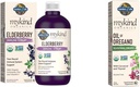 Garten des Lebens Bios Pflanzenbasierte Elderberry Immun Syrup 6.59 fl oz & Bios Öl von Oregano Saisonale Tropfen 1fl oz (30 mL) Flüssigkeit