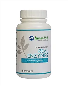 Real Enzyme, 60 Kapseln, Nahrungsergänzungsmittel für bessere Verdauung