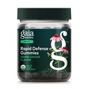 Gaia Herbs Organic Immune Rapid Defense Gummies - Unterstützt Immunität - mit Propolis, Ginger und Echinacea - 60 Vegan Gummies (30-Day Supply)