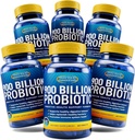 Ernährung Essentials Probiotische Nahrungsergänzung + Probiotika für Frauen und Männer mit Lactase Enzyme + Nootropic Brain Support Supplement