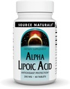 Quelle Naturals Alpha Lipoic Acid 200 mg unterstützt gesunden Zucker Stoffwechsel, Leberfunktion & Energie Generation - 60 Tabletten