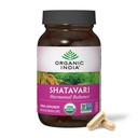 ORGANIC INDIA Shatavari Kapseln - Kräuterergänzung, Unterstützt Hormonal Balance, Immunsystem Unterstützung, Vegan, Gluten-Free, USDA Organic, unterstützt reproduktive Gesundheit - 180 Kapseln