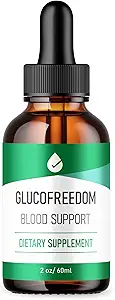 GlucoFreedom Drops - Offizielle Formel - GlucoFreedom Liquid Drops Erweiterte Formel, Gluco Freedom Drops Alt Pillen, GlucoFreedom Drops Bewertungen, Gesamt Wellness Maximum Strength Support USA Made (2oz)