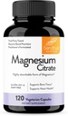 Sandhu's Magnesium Citrat Highly Absorbable Gluten, Soja Tagebuch Frei Keine Füllstoffe 120 Vegetarische Kapseln