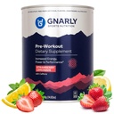 Gnarly Nutrition Natural Pre-Workout Powder, Erdbeer-Lemonade – NSF Sport Zertifiziert, Endurance & Recovery – Vegan Pre-Workout, Sporternährung – Erdbeer-Lemonade mit Koffein, 14.82 Unze