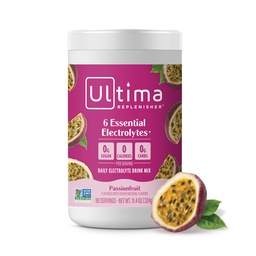 Ultima Replenisher Daily Electrolyte Powder Drink Mix – Sugar Free – Passionfruit, 90 Portionen – Hydration Pulver mit 6 Schlüsselelektrolyten und Trace Minerals – Keto Friendly, Non-GMO