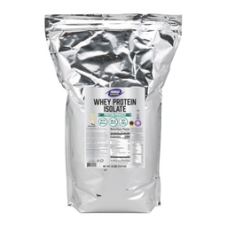 NOW Foods Sports Nutrition, Whey Protein Isolate, 25 g Mit BCAAs, Creamy Vanilla Powder, 10-Pound