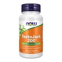 JETZT Nahrungsergänzungsmittel, TestoJackTM 200 mit Tongkat Ali, Tribulus, Maca und Horny Ziegenkraut, 60 Veg Kapseln