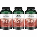 Swanson Extra Virgin Olivenöl - Natürliche Ergänzung Unterstützung Herz-Kreislauf-Gesundheit w/Essential Fatty Acids - Made w/Organic Cold-Pressed Olive Fruit - (120 Softgels, 1g Jeder) 3 Pack
