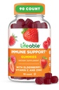 Lebensfähige Immununterstützung Gummi für Erwachsene | Elderberry Vitamin C und Zink | Great Tasting Elderberry Immune Support Supplement Gummies | Immunität Gummies für Erwachsene, Männer, Frauen | 90 Gummies