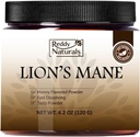 Reddy Naturals Aryana Lion's Mane Powder - Fast-Dissolving mit Beta Glucan & Acacia Gum - Unterstützt kognitive Funktion und Immungesundheit - Sugar-Free Orange Flavor - 30 Servietten