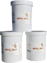 Royal Jelly Organic – Unfiltered Raw Royal Jelly Energy Supplement für Männer und Frauen – Immununterstützungsergänzung mit Retinol, Vitamin B, Biotin, Niacin, – 3x2.2 Lbs, Plastic Jar