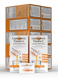 LivOn Laboratories Lypo–Spheric Vitamin C – 1.000 mg Vitamin C & 1.000 mg Essential Phospholipide pro Packung – Liposom Verkapselt für verbesserte Absorption – Non-GMO(12 Kartons,360 Pakete)