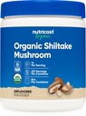 Nutricost Organic Shiitake Pilzpulver 8oz - 100% Bio zertifiziert, Glutenfrei, Non-GMO
