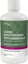 Earth Harmony Liquid Multivitamine für Damen und Herren (Tropical Berry Flavor) - 30+ Flüssige Vitamine, Mineralien & Bio Antioxidans Blend - Morning Multivitamin für Immununterstützung und Energie - 32 Fl Oz