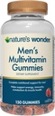 Nature's Wonder Men's Multivitamin Gummis, unterstützt Immungesundheit, Energie, Stoffwechsel und Muskeln mit Vitaminen A,C,D,B6,B12, 150 Men's Daily Multivitamin Gummies, 75 Day Supply