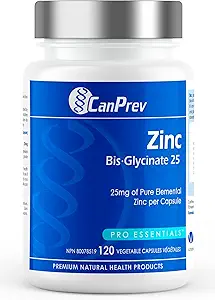 CanPrev Zink Bis-Glycinate 25, 120 Vegicaps