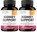 Sandhu's Kidney Cleanse Detox & Repair Support Supplement für Männer und Frauen | mit Cranberry Extract | Hilft die Unterstützung von Nieren & Harnweg Gesundheit | 60 Vegetarische Kapseln (Pack von 2)