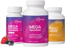 Microbiome Labs Whole Family Probiotic Bundle - MegaSporeBiotic für Erwachsene, Probiotic Gummies für Kinder und FidoSpore Probiotics für Hunde und Katzen