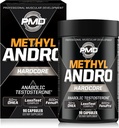 PMD Methyl Andro Hardcore - unterstützen Testosteron für Lean Muscle & Strength Gains-Weightlifting und Workout Performance- Nahrungsergänzung (90 Kapseln)