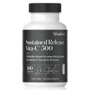 Shaklee - Sustained Release Vita-C® 500mg - High-Potency Cellular und Immun Support Formel mit proprietärem Sustained-Release-System - umfasst Rose Hips und Bioflavonoid Blend - 180 Tablets
