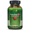 Irwin Naturals Prosta-starkes RED mit Stickoxid-Boostern, Sägepalme, Lycopin, Kürbissamen und mehr - Prostata-Gesundheitsergänzungen für Männer - 80 flüssige Soft-Gels