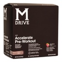 Mdrive Accelerate Pre-Workout Powder, Single Serving Packets, Mixed Berry, 30 Count (Stimulant, Mixed Berry)