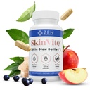 Zen Nährstoffe SkinVite Natürliche Haut Ergänzung für Frauen, Männer & Jugendliche - Hormonelle Breakouts & Klare Haut Unterstützung Ergänzung - Entgiftung Vitamin für Akne und Verdauung Unterstützung