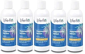 Life-Flo Magnesium Lotion - 8 oz (Pack mit 5)