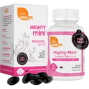 Zahler Mighty Mini Prenatal Vitamin mit DHA & Folate - Zertifizierter Kosher - Alle natürlichen pränatalen Vitamine - Multivitamin für schwangere Frauen - 19 Pränatale Vitamine inklusive Folsäure (90 Softgel)