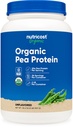 Nutricost Organic Pea Protein Isolate Powder (2LBS) - Unflavored, Certified USDA Organic, Protein aus Pflanzen, vegetarisch freundlich, glutenfrei, Nicht-GVO