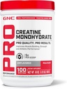 GNC Pro Performance Creatine Monohydratpulver für Frauen & Männer, 5g Kreatin pro Servierung, Muskelaufbau, Energieproduktion, Ausdauer, Leistung, 100 Servierungen