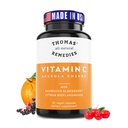Thomas' all-natürliche Heilmittel Vitamin C mit Organische Elderbeere, Bio Citrus Bioflavonids - Ganze Nahrungsergänzung - Non-GMO - Raw Vegan - 90 Kapseln