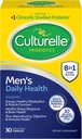 Culturelle Daily Health 8-in-1 Probiotic und Multivitamin für Männer - 30 Count - Natürlich-Sourced Probiotics for Digestive Health & Immun Support, mit Magnesium, Vitamin D3, Vitamin C, Vitamin B12