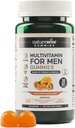 NatureWise Multivitamin für Männer, Gummie Peach Mango Flavor, für Immungesundheit mit Mineralien & Vitamin A, C, D, E, B6 und B12, Vegetarisch, Sojafrei, Non-GMO, 60 Count[1-Month Supply]