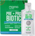 Vitamines de manna Evolved Liposomal Prebiotic + Probiotic Packets – 40 milliards CFU, 8 souches – Gut, Digestive, Immune Support – Haute Absorption, Plateau-Stable, Supplément quotidien, 30 portions simples