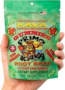Kava Kava Gummies 50mg – Starke Noble Kava mit 50mg Kavalactone für Beruhigung & Relaxation – Alkoholfrei – Fast-Acting Fiji Kava Root Extract – Root Beer Flavor – 15 Count
