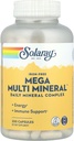 Solaray Mega Multi Mineral, 200 Kapseln