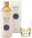 TeraGanix EM-X Gold Prebiotic, Anti Aging Drink, Dr. Formuliert, Gut Flora Health Drink (50 Tage Versorgung), Flüssige Antioxidantien Supplement, Balance pH (500mL)