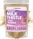 XPRS Nutra Organic Milk Thistle Seed Powder - Premium Milk Thistle Powder Rich in Silymarin und Antioxidants - Milk Thistle Seeds Support Liver Health - Vegan Friendly Milk Thistle Organic (16 Unze)
