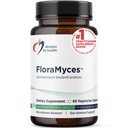 Designs für die Gesundheit FloraMyces 500mg Saccharomyces Boulardii Probiotika - Gut Health Supplements - Regalstabile Verdauungsprobiotika für GI Gesundheit - Milchfrei, Vegan Probiotika (60 Kapseln)