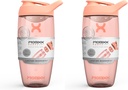 Promixx PURSUIT Protein Shaker Bottiglia – Bottiglie Premium per Frullatore Sportivo per Miscela e Supplemento Proteine – Easy Clean, Durable Protein Shaker Cup (Pack of 2)