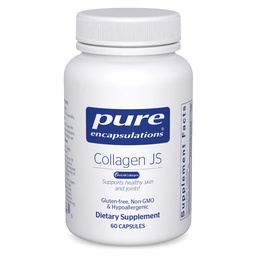Pure Encapsulations Collagen JS - Skin & Joint Health* - 1000 mg Hydrolyzed Biocell Collagen - Gluten Free & Non-GMO - 60 Kapseln