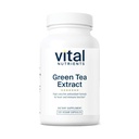Vital Nährstoffe Grüner Tee Extrakt 550mg | Potent Antioxidans für Herz-und Immungesundheit* | Polyphenole Ergänzung mit EGCG | Gluten, Dairy, Soy Free | Non-GMO | 120 Kapseln