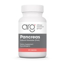 Allergy Research Group Pancreas Pork Supplement - Pancreas Natural Glandular, 425mg Pancreatic Enzyme, Verdauungsenzyme Amylase, Protease - 60 Count